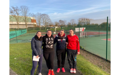 L'équipe 1 Senior Dames en finale